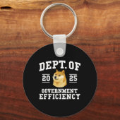 Doge d.o.g.e. Department of Government Efficiency  Sleutelhanger (Voorkant)