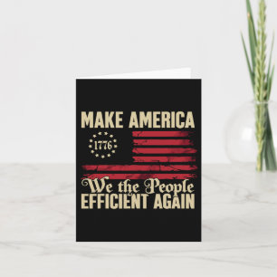 Doge D.O.G.E. maakt Amerika weer efficiënt Trump 2 Kaart