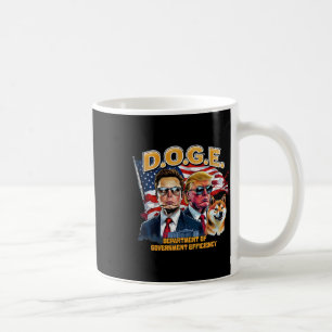 Doge D.O.G.E. maakt Amerika weer efficiënt Trump D Koffiemok