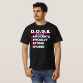 Doge Democraten krijgen officieel geëxposteerd T-s T-shirt (Voorkant volledig)