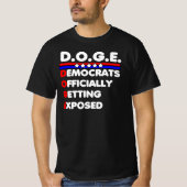Doge Democraten krijgen officieel geëxposteerd T-s T-shirt (Voorkant)