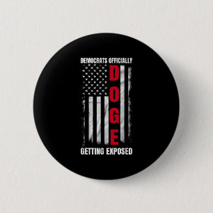 Doge Democraten krijgen officieel onthuld _5 Ronde Button 5,7 Cm