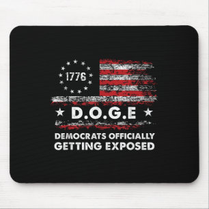 Doge Democraten krijgen Trump 2 officieel onthuld Muismat