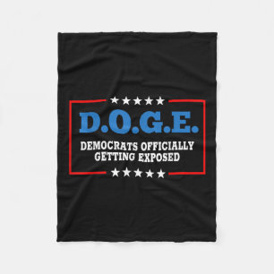 Doge Democraten officieel ontmaskerd van Dept Fleece Deken
