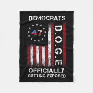 Doge Democraten worden officieel ontmaskerd Trump Fleece Deken