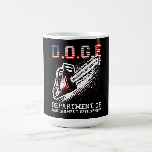 DOGE Department of Government Efficiency Koffiemok (Center)