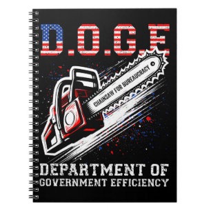 DOGE Department of Government Efficiency Notitieboek