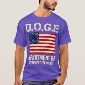 Doge Department of Government Efficiency T-shirt