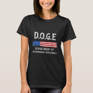 Doge Department of Government Efficiency T-shirt