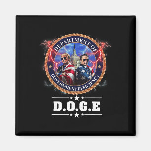Doge Department Of Government Efficiency Trump 47e Magneet