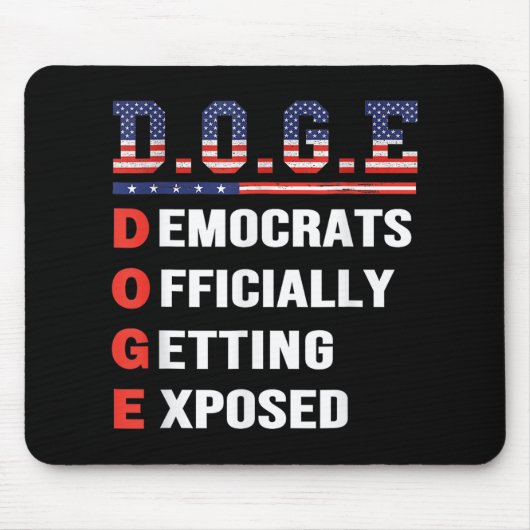 Doge Department of Government Efficiency U Muismat (Voorkant)