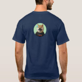 Doge Dog als de doge man T-shirt (Achterkant)