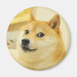 Doge Dog Magnet