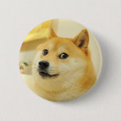 Doge Dog Pin Button (Voorkant)
