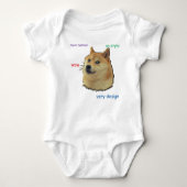 Doge.  Dus Shibe Romper (Voorkant)