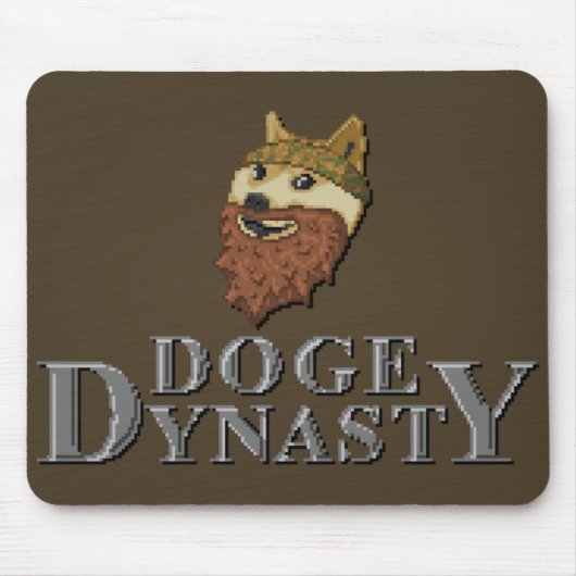 Doge Dynasty Mousepad Muismat (Voorkant)