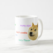 Doge Funny Meme Koffiemok (Voorkant rechts)