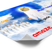 doge hemel poster (Hoek)