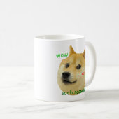 Doge Holiday Funny Meme Koffiemok (Voorkant rechts)