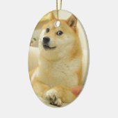 Doge Keramisch Ornament (Links)