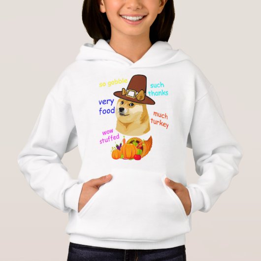 doge meme kinder Thanksgiving shiba inu doge meme  (Voorkant)