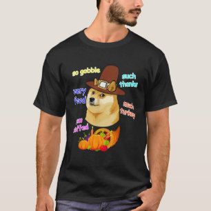 Doge Meme shirt Kinder Thanksgiving Shiba Inu DOGE