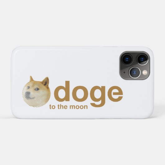 doge, munt, doge munt, dopostbank Case-Mate iPhone case (Achterkant (horizontaal))