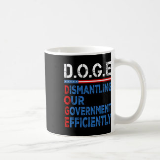 Doge ontmanteling van onze regering efficiënt Mann Koffiemok