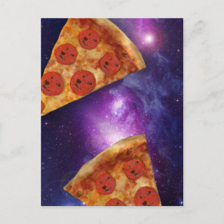 Doge Pizza Galaxy Briefkaart