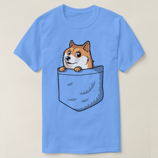 Doge Pocket T-shirt (Design voorkant)