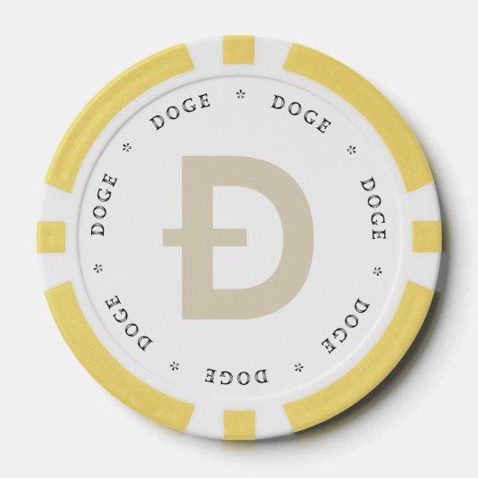 Doge Poker Chip (Voorkant)