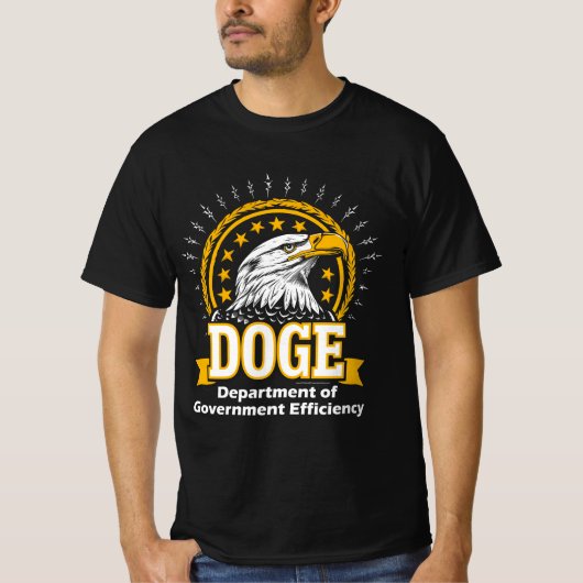 DOGE President Donald Trump 47e Grappige meme Quot T-shirt (Voorkant)