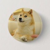Doge Ronde Button 5,7 Cm (Voorkant)