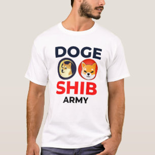 DOGE SHIB Army — Dokoetkoetel in Shiba Inu Coin Cr T-shirt