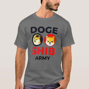 DOGE SHIB Army — Dokoetkoetel in Shiba Inu Coin Cr T-shirt