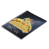 doge space taco meme notitieboek (Linkerzijde)