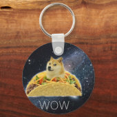 doge space taco meme sleutelhanger (Voorkant)