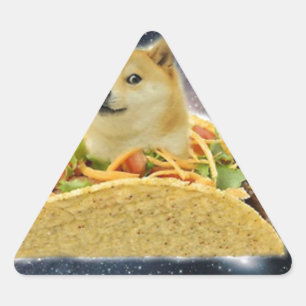 doge space taco meme sticker