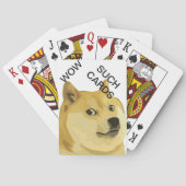 Doge-speelkaarten Speelkaarten (Achterkant)