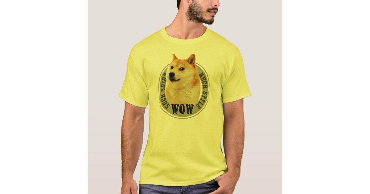 Doge Tshirt Zazzle.nl