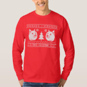Doge Ugly KerstSweater T-shirt (Voorkant)