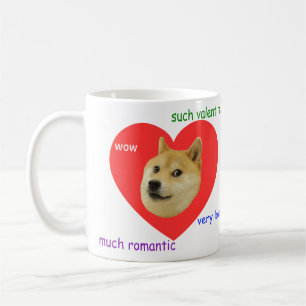 Doge Veel Valentijnsdag Zulke Romantische liefde Koffiemok