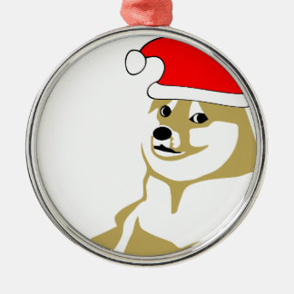 doge wow meme verklaart zoveel pet als santa metalen ornament