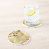 Doge Zandsteen Onderzetter (Zijkant)