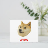 Doge zeer veel doet zo'n sjiibe schip binnen in de briefkaart (Staand voorkant)