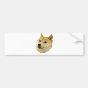 Doge zeer veel doet zo'n sjiibe schip binnen in de bumpersticker