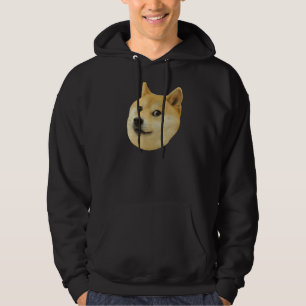 Doge zeer veel doet zo'n sjiibe schip binnen in de hoodie