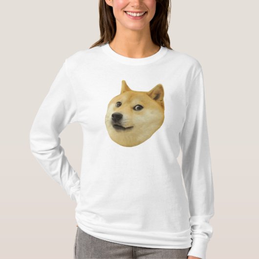 Doge zeer veel doet zo'n sjiibe schip binnen in de t-shirt (Voorkant)