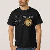 DogeCoin Cryptocurrency T-shirt (Voorkant)