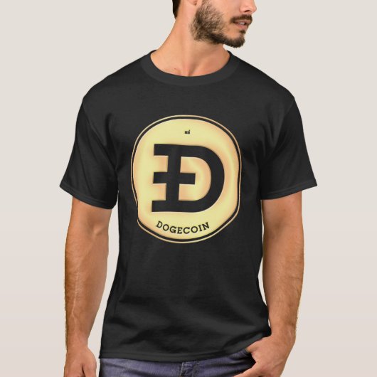 Dogecoin   cute crypto t-shirt (Voorkant)